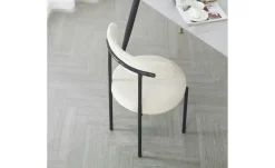 Stuhl 2er-Set Lars | Samt, Beige | Möbel Höffner