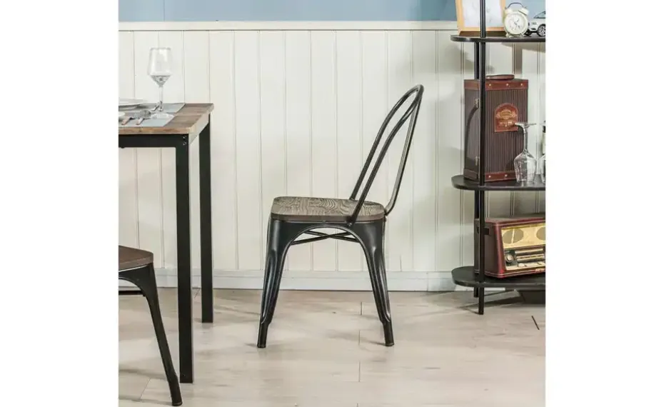 Stuhl 4er-Set Nash | Schwarz | Möbel Höffner