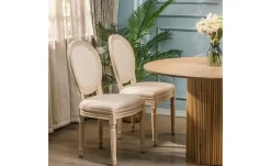 Stuhl 2er-Set Richelieut | Beige | Möbel Höffner