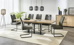 Stuhl extra belastbar Kenny | Anthrazit, Schwingstuhlgestell