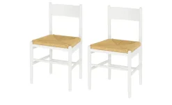 Stuhlpaar (2er-Set) Pacino | Weiß | Möbel Höffner