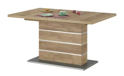Säulentisch  ausziehbar Mira | 120 cm | Möbel Höffner