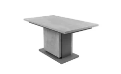 Säulentisch  mit Auszug Britta | 80 cm, 140 cm