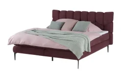 switch Boxspringbett Bari | 180 cm, Bordeauxrot