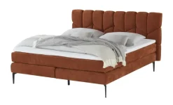switch Boxspringbett Bari | 140 cm, Rostrot | Höffner