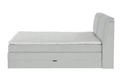 switch Boxspringbett mit Bettkasten Dilma | Hellgrau, 140 cm
