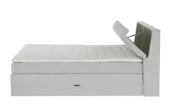 switch Boxspringbett mit Bettkasten Dilma | Hellgrau, 180 cm