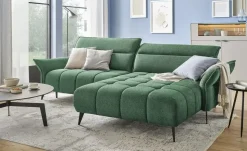 switch Ecksofa Cavani | Flaschengrün, rechts | Höffner