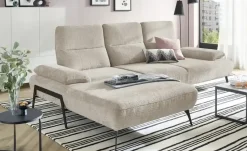 switch Ecksofa Cesar | Greige, links | Möbel Höffner