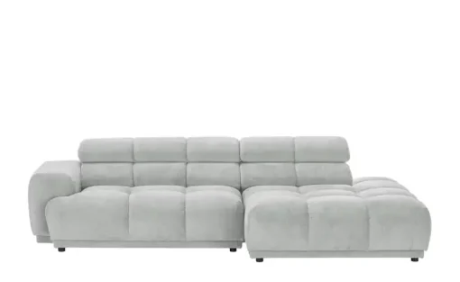 switch Ecksofa Chani | rechts, Silbergrau | Höffner