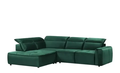 switch Ecksofa Colombo | Grün, links | Möbel Höffner
