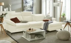 switch Ecksofa Paolo | Wollweiß, rechts | Möbel Höffner