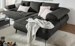 switch Ecksofa Seledo | Schwarz, rechts | Möbel Höffner