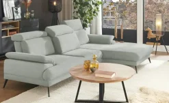 switch Ecksofa Sicilia | Silbergrau, rechts | Höffner