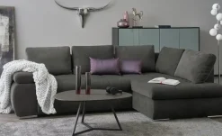 switch Ecksofa Sky | Schwarz, rechts | Möbel Höffner