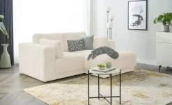 switch Ecksofa Torrino | Creme, rechts | Möbel Höffner