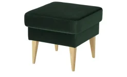 switch Hocker aus Samt Taco | Dunkelgrün | Höffner