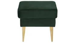 switch Hocker aus Samt Taco | Dunkelgrün | Höffner