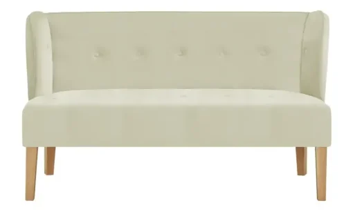 switch Küchensofa Astonia | Hellbeige, Samt, pflegeleicht