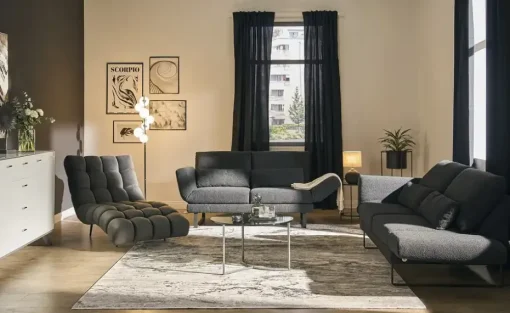 switch Relaxliege Delphi | Anthrazit, 80 cm | Höffner