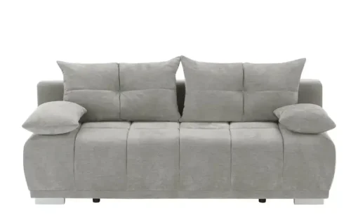switch Schlafsofa mit Boxspringpolsterung Gala | Hellgrau, Webstoff