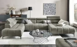 switch Wohnlandschaft aus Mikrofaser Caro | links, Grundfunktion