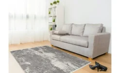 Teppich | Grau, 130 cm | Möbel Höffner