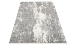 Teppich | Grau, 130 cm | Möbel Höffner