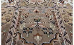 THEKO Orientteppich Benares Bachtiari | Creme, Braun, 250x350 cm