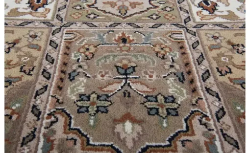 THEKO Orientteppich Benares Bachtiari | Creme, Braun, 250x350 cm