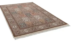 THEKO Orientteppich Benares Bachtiari | Creme, Braun, 250x350 cm