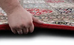 THEKO Orientteppich Benares Bachtiari | Rot, 60x90 cm