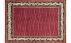 Theko Orientteppich Chandi | Rot, Creme, 70 cm