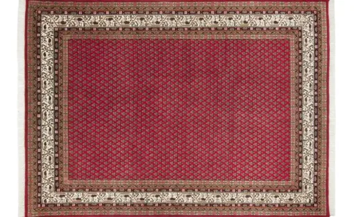 Theko Orientteppich Chandi | Rot, Creme, 70 cm