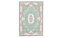 THEKO Vintageteppich Ming | Grün, 90 cm | Möbel Höffner