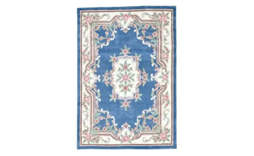 THEKO Vintageteppich Ming | Blau, 390 cm | Höffner