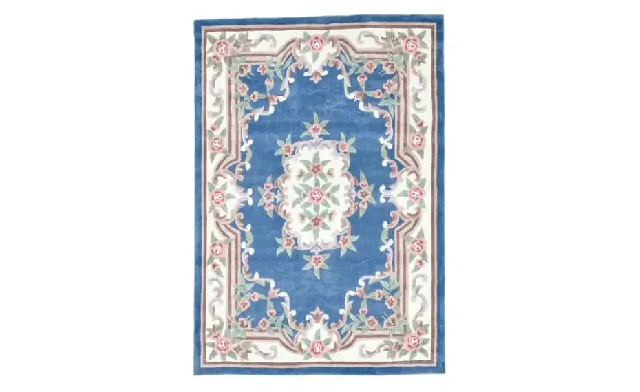 THEKO Vintageteppich Ming | Blau, 390 cm | Höffner