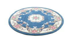 THEKO Vintageteppich Ming | Blau, 150 cm | Höffner