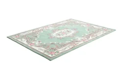 THEKO Vintageteppich Ming | Grün, 290 cm | Höffner