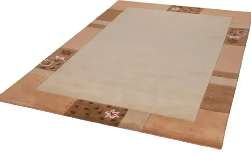 THEKO Wollteppich Royal Ganges | Honiggelb, 230 cm