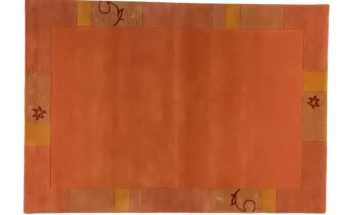 THEKO Wollteppich Royal Ganges | Terracotta, 90 cm
