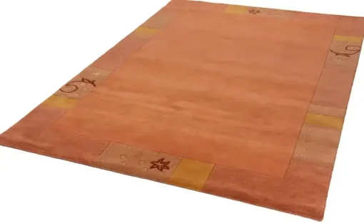 THEKO Wollteppich Royal Ganges | Terracotta, 90 cm