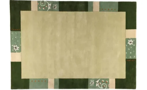 THEKO Wollteppich Royal Ganges | Grün, 290 cm | Höffner
