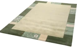 THEKO Wollteppich Royal Ganges | Grün, 290 cm | Höffner