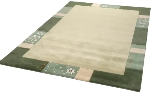 THEKO Wollteppich Royal Ganges | Grün, 290 cm | Höffner