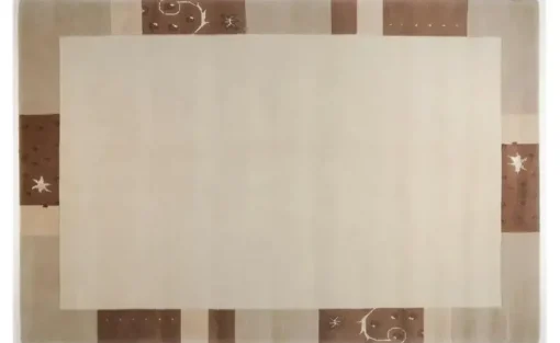 THEKO Wollteppich Royal Ganges | 140 cm, 70 cm