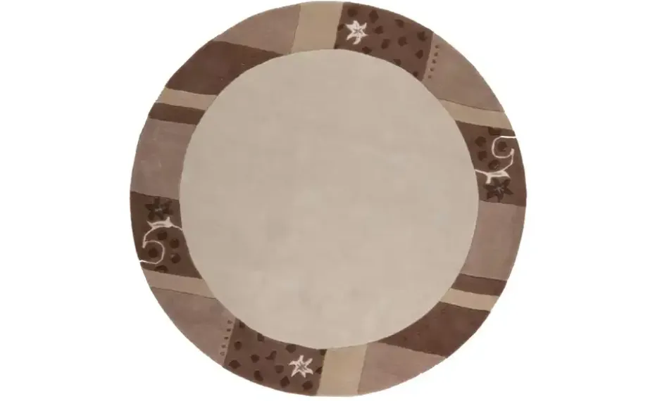 THEKO Wollteppich Royal Ganges | Beige, Beige | Höffner