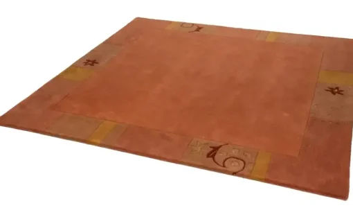 THEKO Wollteppich  Royal Ganges | Terracotta, Terracotta