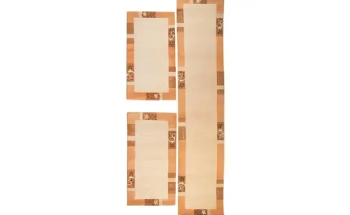THEKO Wollteppich Royal Ganges | Honiggelb, 620 cm