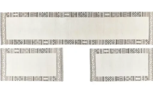 THEKO Wollteppich Royal Natur | 70x620 cm, 70 cm